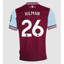 West Ham United Max Kilman #26 Hjemmedrakt 2024-25 Kortermet